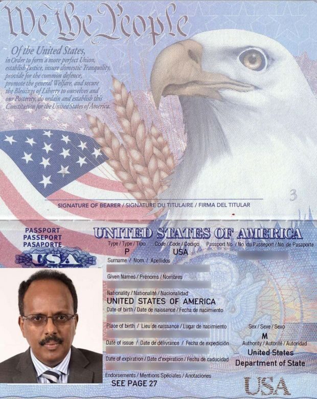 паспорт сша, як виглядає паспорт сша